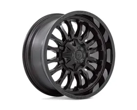 FUEL 1PC D796 Arc Wheel 20x9 5x150 | 5x139.7 | 5x5.5 1mm Matte Black w/Gloss Black Lip