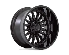 FUEL 1PC D796 Arc Wheel 22x12 6x135/5.5 -44mm Matte Black w/Gloss Black Lip