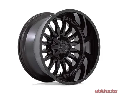 FUEL 1PC D796 Arc Wheel 22x12 8x180 -44mm Matte Black w/Gloss Black Lip - D79622201847