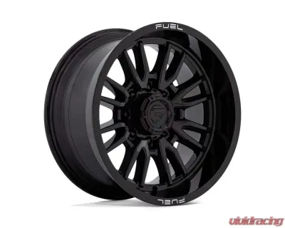 FUEL Off-Road D760 Clash Wheel 20x10 8x6.5 -18mm Gloss Black - D76020008247
