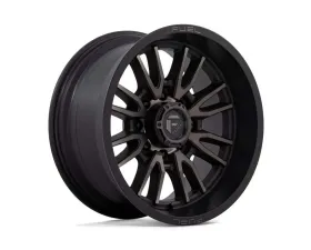 FUEL Off-Road D762 Clash Wheel 20x10 8x170 -18mm Matte Black Double Dark Tint