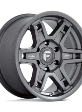 FUEL Off-Road D838 Slayer Wheel 17x8.5 5x127 | 5x5 1mm Matte Gunmetal                                     - D83817857547 - Image 3