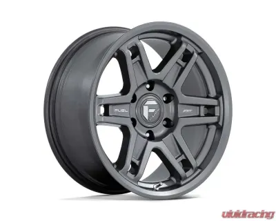 FUEL Off-Road D838 Slayer Wheel 18x8.5 6x5.5 1mm Matte Gunmetal - D83818858447