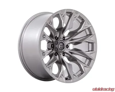 FUEL 1PC D806 Flame Wheel 20x9 6x5.5 20mm Platinum - D80620908457
