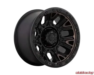 FUEL 1PC D824 Traction Wheel 20x10 5x5.5 -18mm Matte Black w/Double Dark Tint - D8242000B447