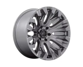 FUEL 1PC D830 Quake Wheel 20x10 5x5.5 -18mm Platinum