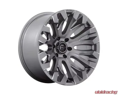 FUEL 1PC D830 Quake Wheel 20x10 6x5.5 -18mm Platinum - D83020008447