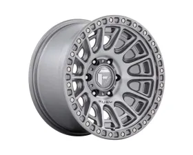 FUEL 1PC D833 Cycle Wheel 17x9 6x5.5 -12mm Platinum