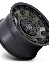 Black Rhino ATLAS Wheel 16x8 6x139.7 -10mm Olive Drab Green w/Black Lip                                     - BR007EB16806810N - Image 2