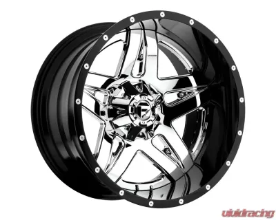 FUEL FV125 Rincon UTV Beadlock Wheel 15x7 4x156 10mm Cast & Machined - FV125DX15704410