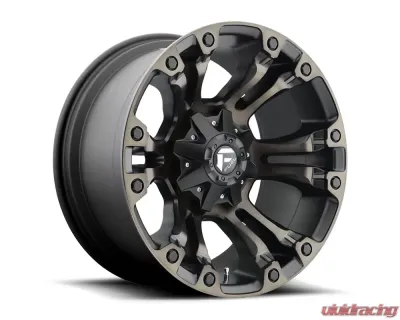 FUEL D569 Vapor Wheel 18x9 8x170 1mm Matte Black Double Dark Tint - D56918901750A