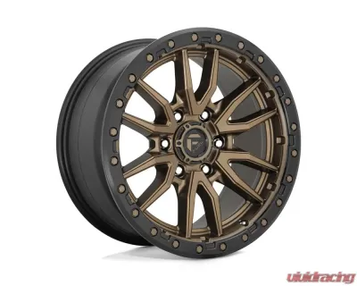 FUEL D681 Rebel Wheel 22x9 6x135 20mm Matte Bronze Black Bead Ring - D68122908957