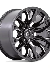 FUEL D803 Flame Wheel 20x9 8x165.1 20mm Gloss Black Milled                                     - D80320908257 - Image 3