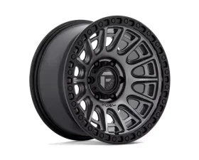 FUEL D835 Cycle Wheel 17x8.5 6x139.7 25mm Matte Gunmetal w/ Black Ring