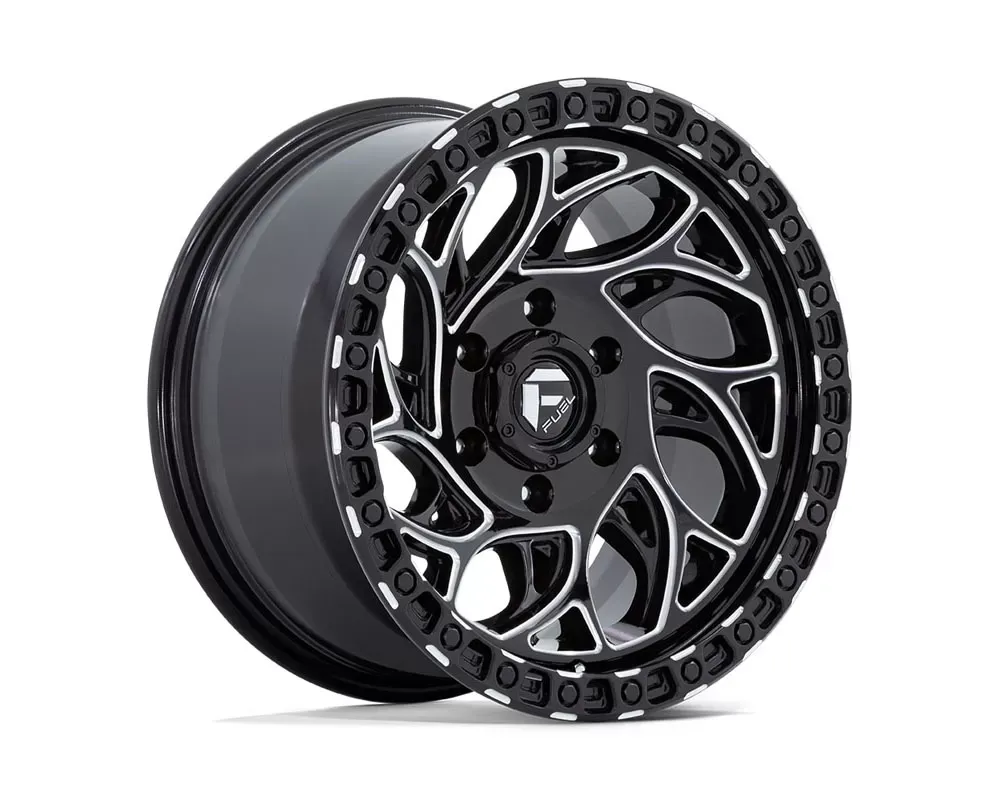 FUEL Off-Road D840 Runner OR Wheel 17x9 6x139.7 -12mm Gloss Black Milled - D84017908445