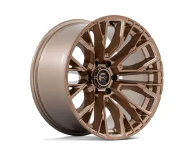 FUEL D850 Rebar Wheel 20x9 6x139.7 1mm Platinum Bronze Milled