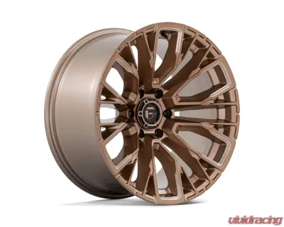 FUEL D850 Rebar Wheel 20x9 6x139.7 1mm Platinum Bronze Milled - D85020908450