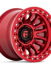 FUEL FC125 Rincon Beadlock Wheel 20x10 5x127 | 5x5 -48mm Candy Red                                     - FC125QX20105048N - Image 3