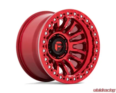 FUEL FC125 Rincon Beadlock Wheel 20x10 8x165.1 -48mm Candy Red - FC125QX20108048N