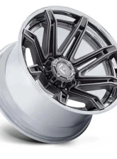Fuel FC401 Brawl Wheel 22x10 8x165.1 -18mm Platinum w/ Chrome Lip                                     - FC401AP22108018N - Image 2