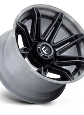 Fuel FC401 Brawl Wheel 20x10 6x135 -18mm Gloss Black w/ Brushed Gray Tint Face & Lip                                     - FC401BT20106318N - Image 2