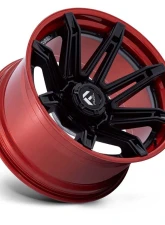 Fuel FC401 Brawl Wheel 22x12 8x180 -44mm Matte Black w/ Candy Red Lip                                     - FC401MQ22128844N - Image 2