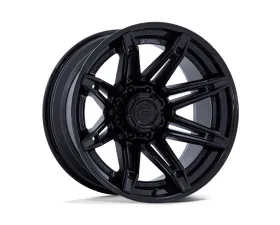 Fuel FC401 Brawl Wheel 22x10 6x135 -18mm Matte Black w/ Gloss Black Lip