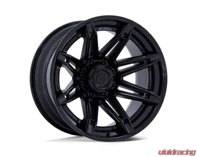 Fuel FC401 Brawl Wheel 22x12 8x165.1 -44mm Matte Black w/ Gloss Black Lip - FC401MX22128044N