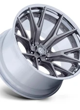 Fuel FC402 Catalyst Wheel 20x10 6x139.7 -18mm Platinum w/ Chrome Lip                                     - FC402AP20106818N - Image 2