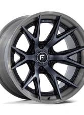 Fuel FC402 Catalyst Wheel 20x10 6x139.7 -18mm Gloss Black w/ Brushed Gray Tint Face & Lip                                     - FC402BT20106818N - Image 2