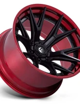 Fuel FC402 Catalyst Wheel 22x10 6x135 -18mm Matte Black w/ Candy Red Lip                                     - FC402MQ22106318N - Image 2