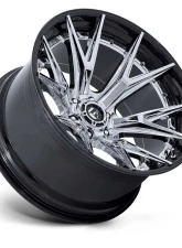 Fuel FC402 Catalyst Wheel 20x10 6x139.7 -18mm Chrome w/ Gloss Black Lip                                     - FC402PB20106818N - Image 2