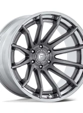 Fuel FC403 Burn Wheel 22x12 6x139.7 -44mm Platinum w/ Chrome Lip                                     - FC403AP22126844N - Image 2