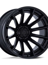 Fuel FC403 Burn Wheel 24x12 6x139.7 -44mm Matte Black w/ Gloss Black Lip                                     - FC403MX24126844N - Image 2