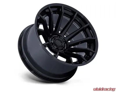 Fuel FC403 Burn Wheel 24x12 6x139.7 -44mm Matte Black w/ Gloss Black Lip - FC403MX24126844N