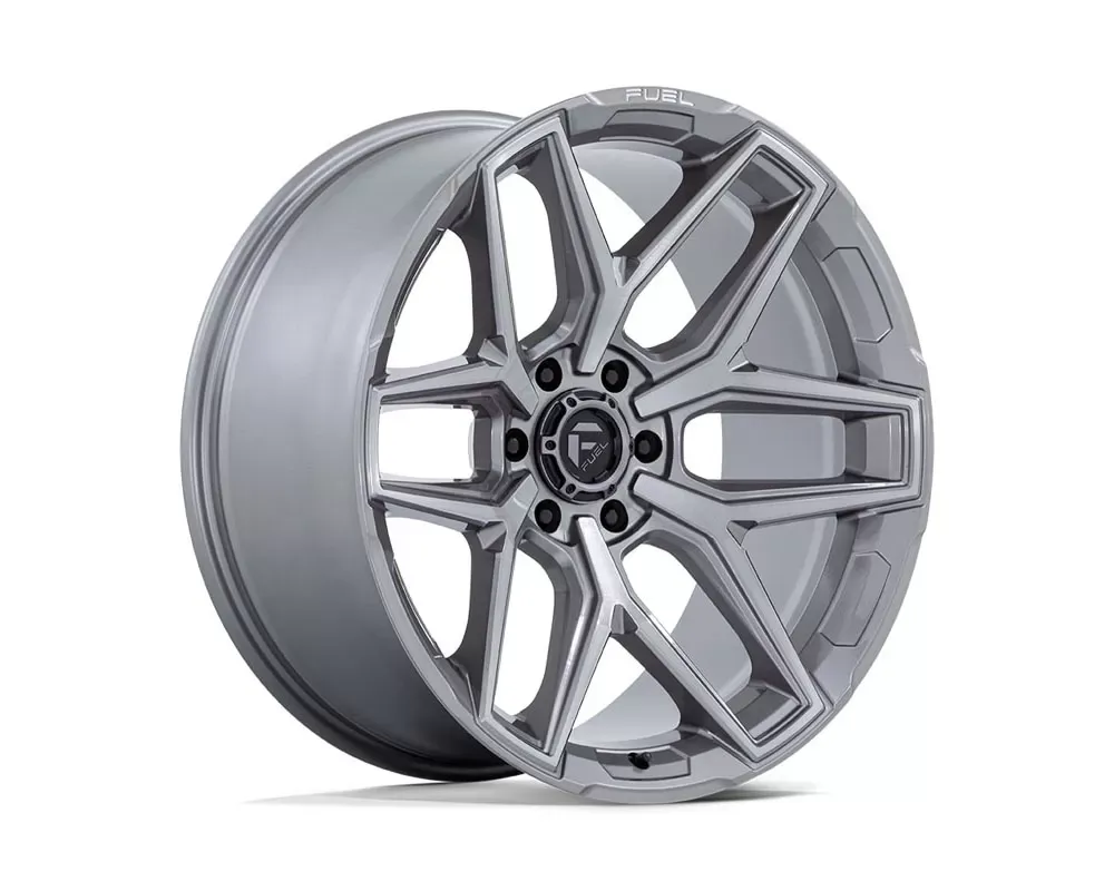 FUEL Off-Road Flux Wheel 18x9 6x135 20mm Platinum - FC854AX18906320