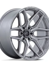 FUEL Off-Road Flux Wheel 20x9 6x114.3 20mm Platinum                                     - FC854AX20906420 - Image 3