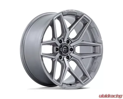 FUEL Off-Road Flux Wheel 20x9 6x139.7 1mm Platinum - FC854AX20906801