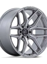 FUEL Off-Road Flux Wheel 22x9.5 6x135 20mm Platinum                                     - FC854AX22956320 - Image 3