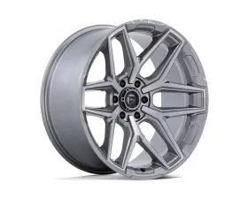 FUEL Off-Road Flux Wheel 22x9.5 6x139.7 20mm Platinum