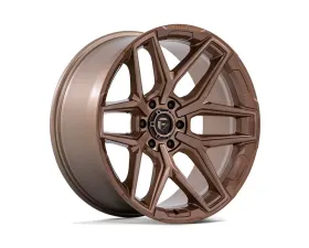 FUEL Off-Road Flux Wheel 22x9.5 6x139.7 20mm Platinum Bronze