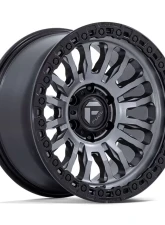 FUEL FC857 Rincon Wheel 17x9 5x127 | 5x5 -12mm Matte Gunmetal w/ Black Lip                                     - FC857AB17905012N - Image 3