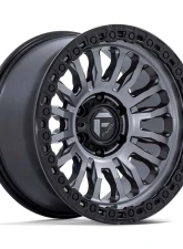 FUEL FC857 Rincon Wheel 17x9 8x165.1 20mm Matte Gunmetal w/ Black Lip                                     - FC857AB17908020 - Image 2