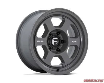 FUEL FC860 Hype Wheel 17x8.5 6x139.7 -10mm Battleship Gray - FC860AX17856810N
