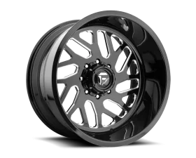 FUEL Mono DD29 FF29 Wheel 30x16 8x6.5 -101 Gloss Brushed Polished