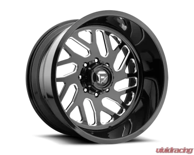 FUEL Mono DD29 FF29 Wheel 30x16 8x6.5 -101 Gloss Brushed Polished - DD2930608D45L