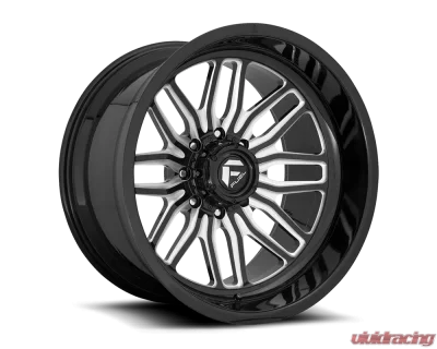 FUEL Mono DB66 FFC66 Wheel 22x12 8x170 -51 Gloss Black Milled - DB6622201745