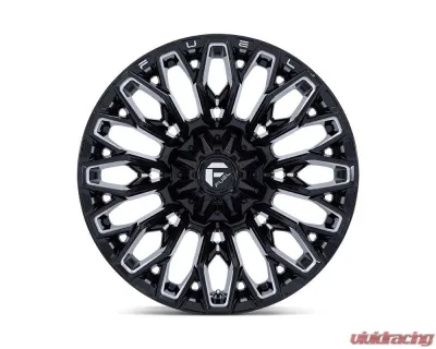 Fuel FC865 Strike Wheel 22x10 8x170 -18mm Gloss Black Milled - FC865BE22108718N