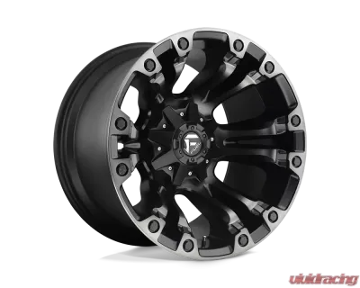 FUEL Off-Road D851 Vapor Wheel 20x10 6x135/6x139.7 -18mm Matte Black Gray Tint - D85120009846A