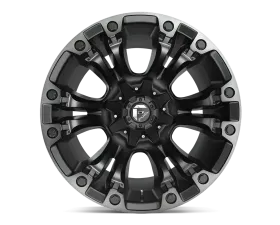 FUEL Off-Road D851 Vapor Wheel 17x9 5x114.3/5x127 1mm Matte Black Gray Tint